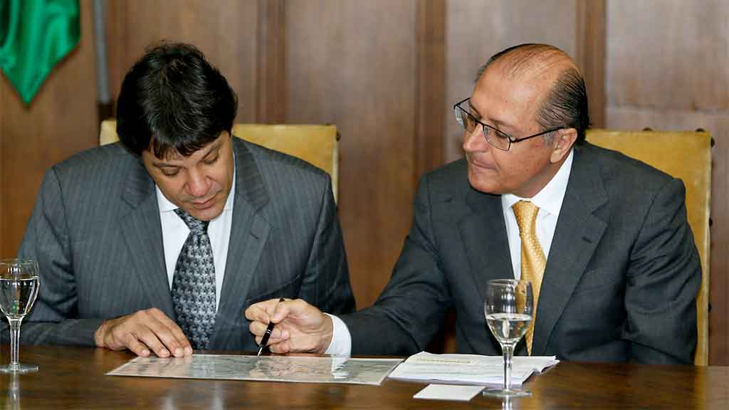 Haddad e Alckmin