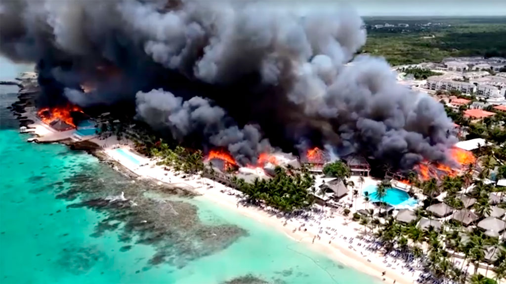 Incêndio, República Dominicana