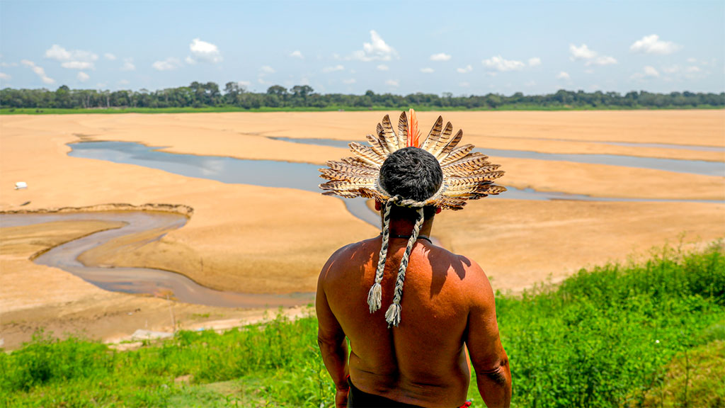 Seca na Amazônia
