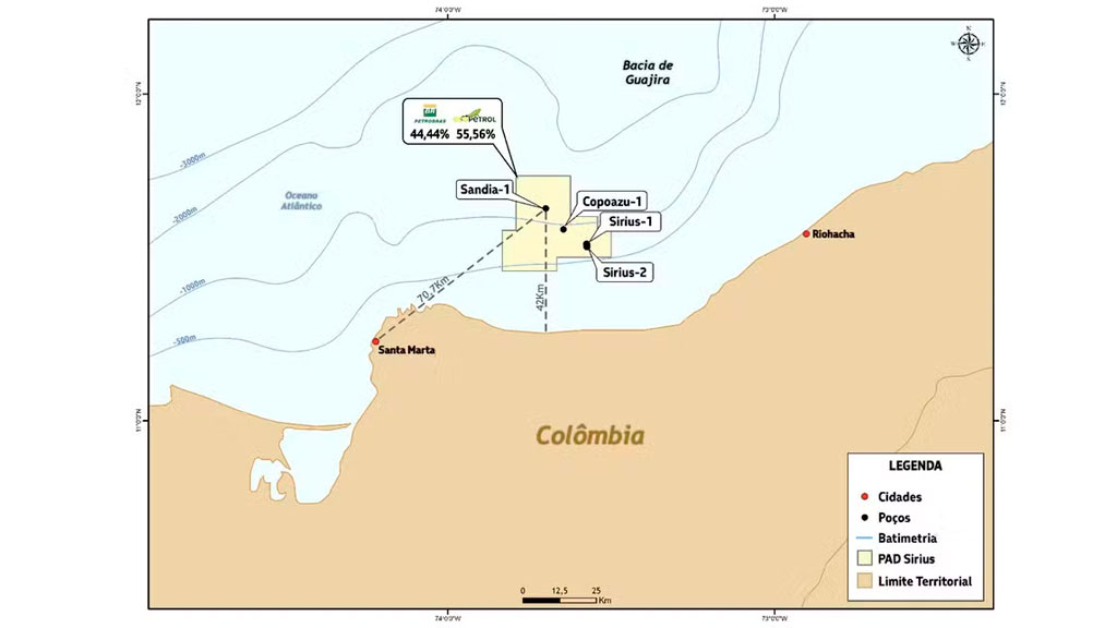 Gás, Colômbia, Petrobras
