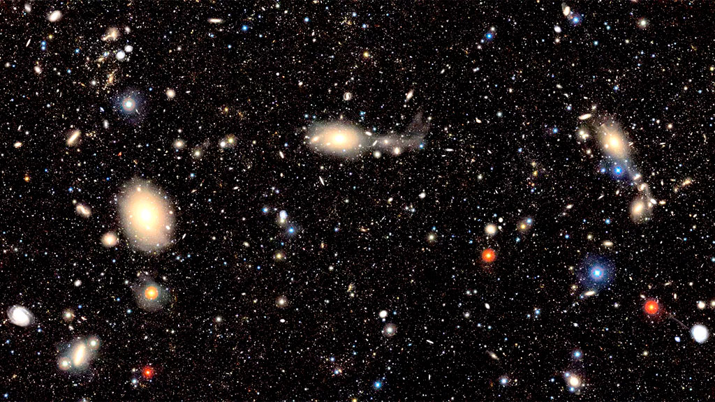 pontos vermelhos, universo