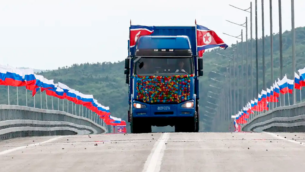 Ponte Rússia, Coreia do Norte